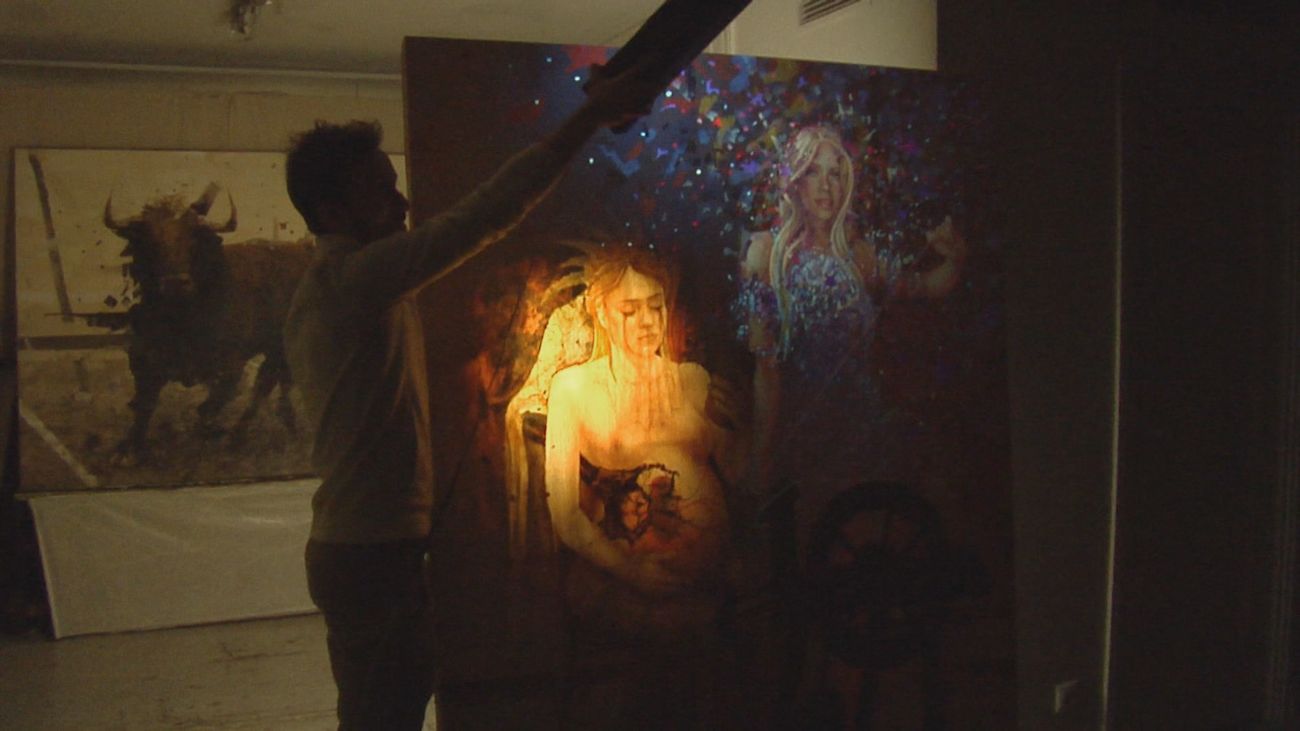 Alberto Rodríguez, pintor madrileño de éxito internacional