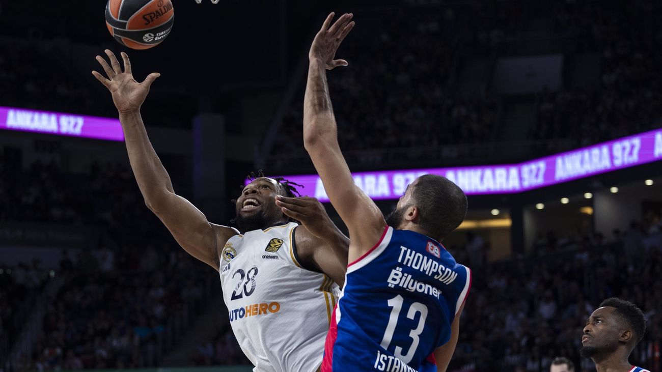 Yabusele lidera a un Real Madrid incansable e insaciable que devora al Efes, 80-103