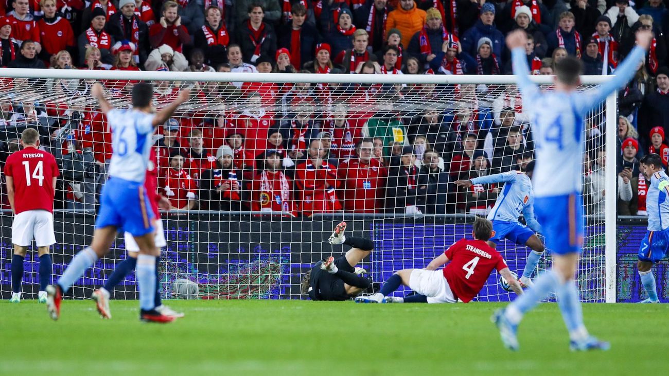 España firma un cómodo triunfo en Noruega y sella el billete a la Eurocopa