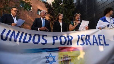 La embajada israelí arremete contra las "declaraciones inmorales" de ministros de Sánchez