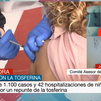 Un repunte de la tosferina causa desde junio más de 1.100 casos y 42 hospitalizaciones en niños