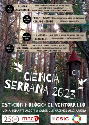 Actividades de la Estación Biológica El Ventorrillo en localidades de la Sierra / MNCN / CSIC