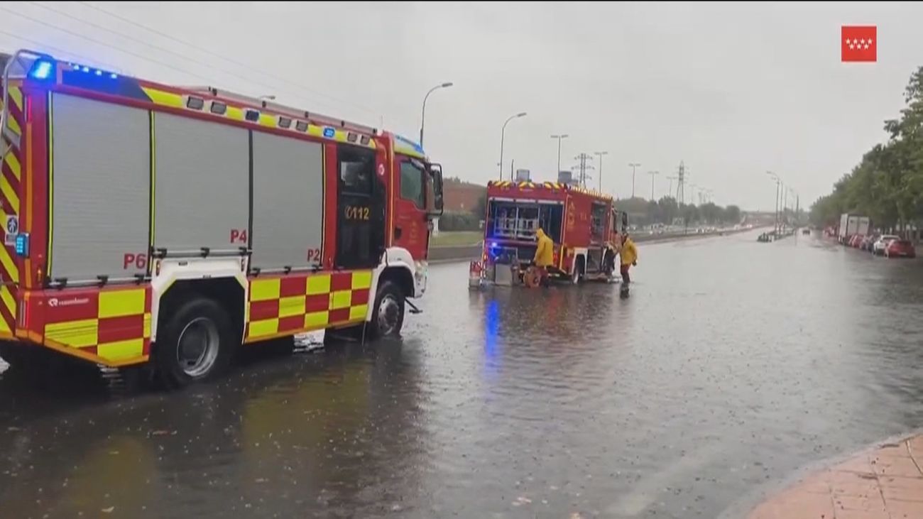La lluvia causa estragos en El Álamo, Arroyomolinos o Villamanta, entre otras localidades madrileñas
