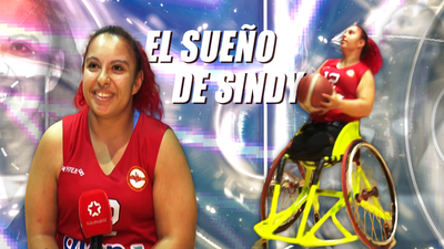 Sindy hace historia con la Selección española de baloncesto en silla de ruedas