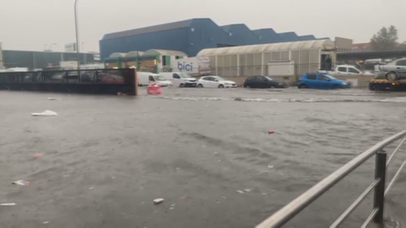 'Aline' deja un récord de lluvias en Madrid con más de 100 litros por metro cuadrado