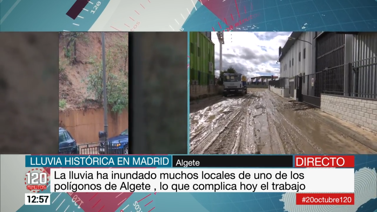 Varias empresas paralizadas en Algete por Aline: “Es la segunda vez en un mes”