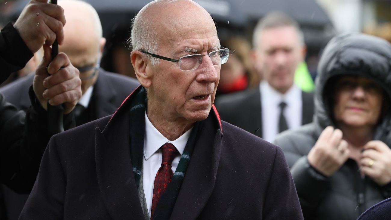 Muere a los 86 años Sir Bobby Charlton, legendario futbolista del Manchester United