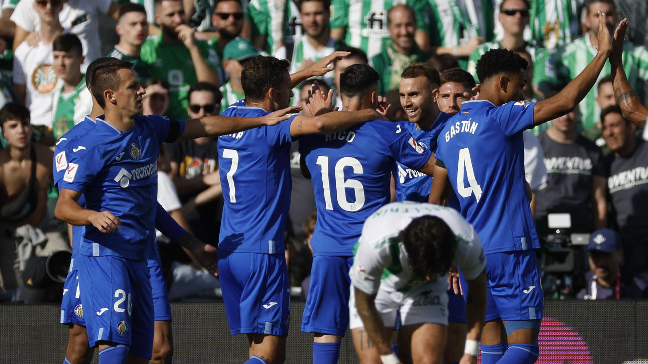 El Getafe empata en casa ante el Betis 1-1