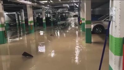El edificio de pisos nuevos de El Cañaveral que se inunda cada vez que llueve