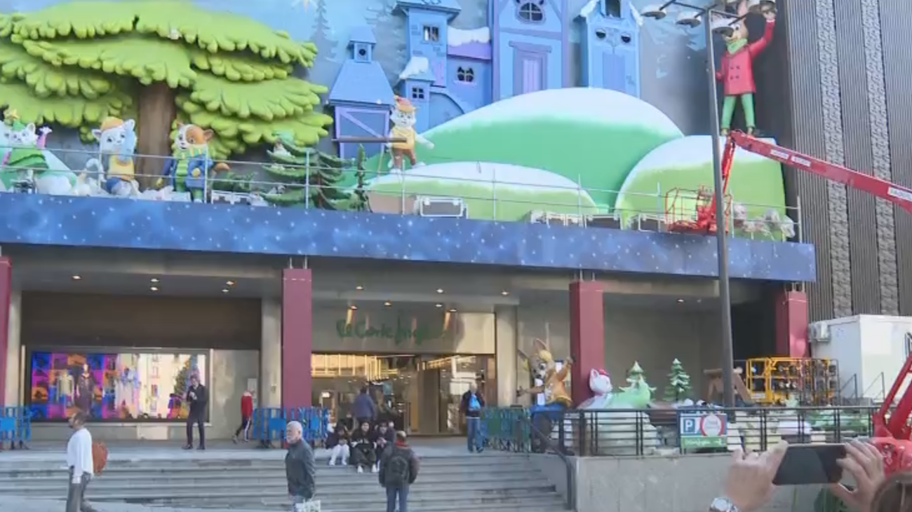 La Navidad  ya se nota en las calles de Madrid en pleno mes de  octubre