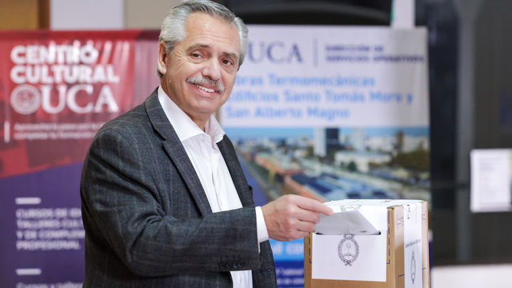 El presidente argentino, Alberto Fernández / EFE