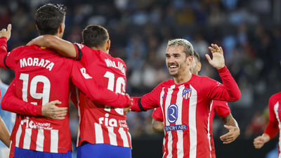 Griezmann deprime al Celta y sitúa al Atlético cerca del liderato