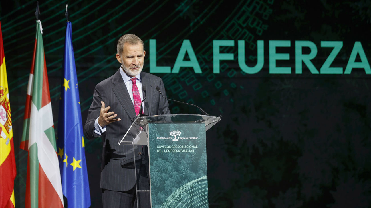 El Rey destaca el papel de las empresas familiares como "pulmón económico"