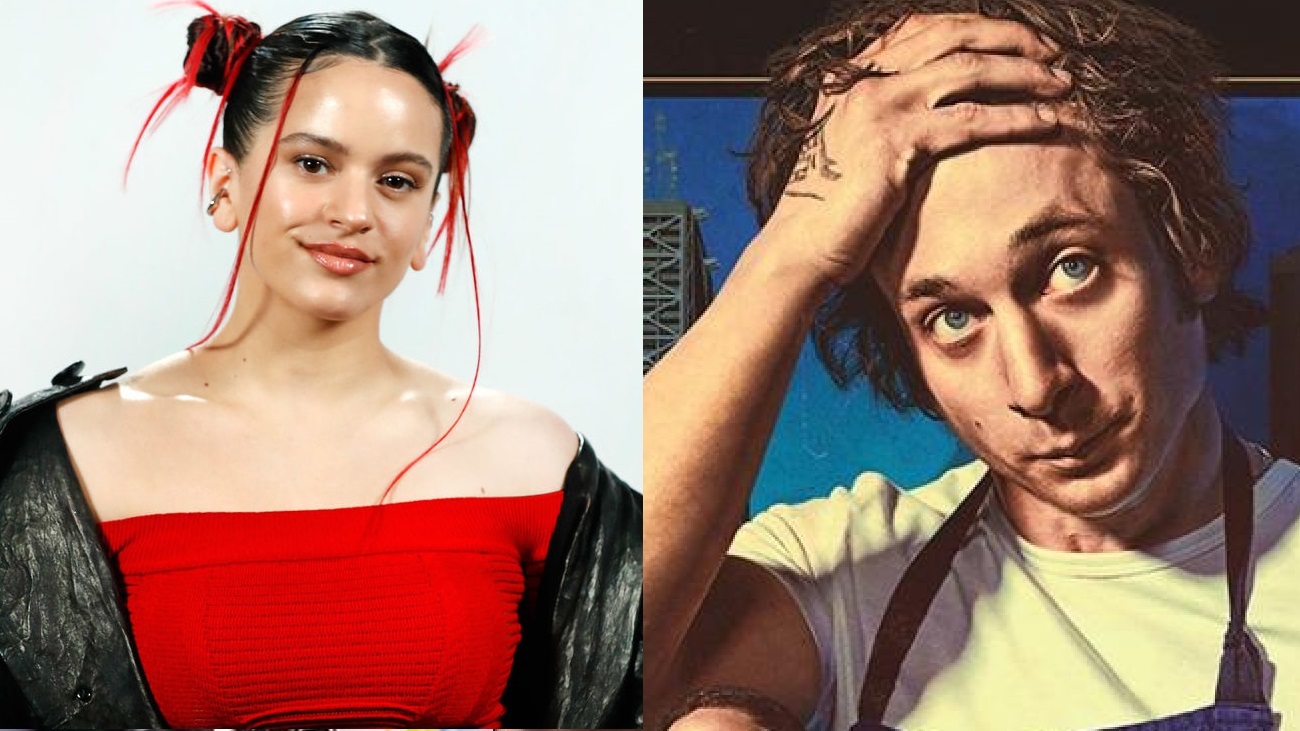 Rosalía y Jeremy Allen White