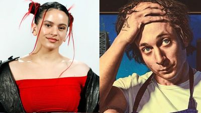 Rosalía y Jeremy Allen White, vistos juntos en medio de los rumores de reconciliación con Rauw Alejandro