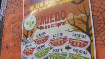 Fuenlabrada tiene su propio pasaje del terror dedicado a los altos precios de los alimentos