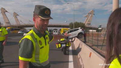Un día con la Guardia Civil de Tráfico