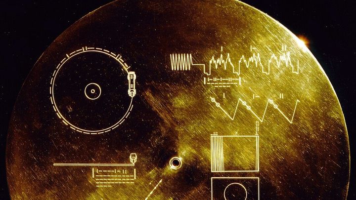 El disco de oro de las Voyager / NASA