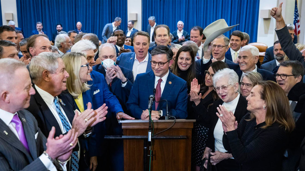 Mike Johnson es elegido nuevo presidente de la Cámara Baja de EE.UU.
