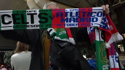Así están viviendo los aficionados del Atlético de Madrid en Escocia la nueva 'batalla de Glasgow'