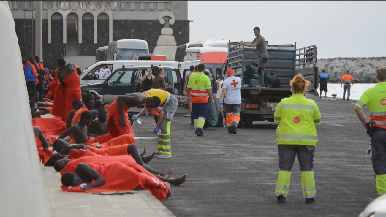 La base de Carabanchel para acoger inmigrantes estará lista en 10 ó 15 días