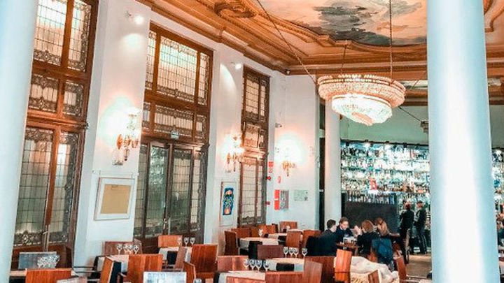 Interior del Café  del Círculo de Bellas Artes / @Madrid Turismo