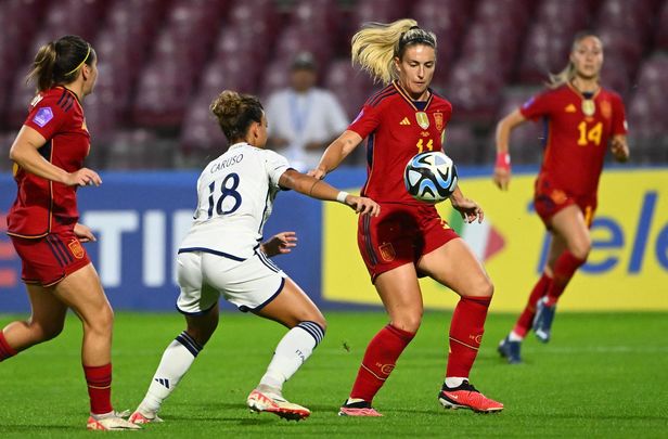 Alexia Putellas ante Italia / EFE