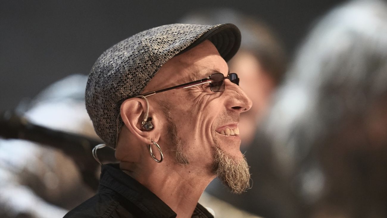 Fito Cabrales, en uno de sus conciertos con 'Fitipaldis'