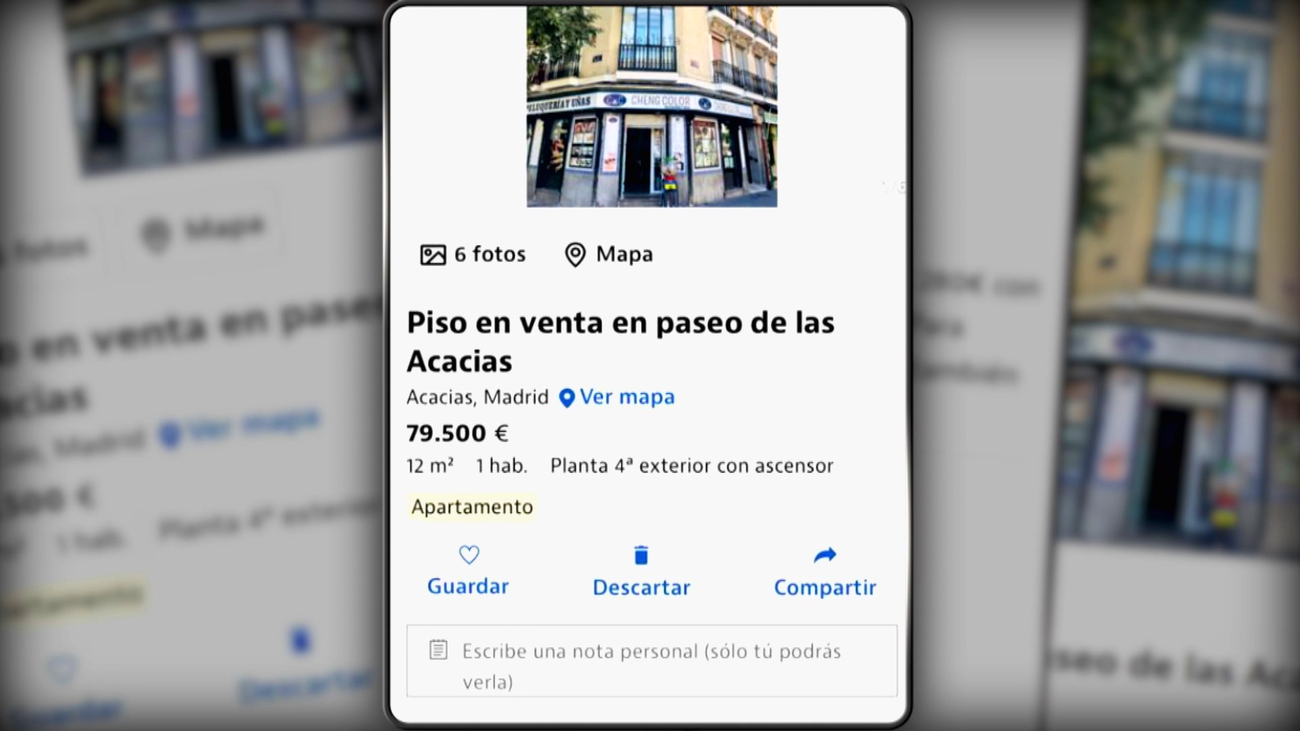 Un ‘piso’ de 12 m2 por 80.000 euros en Madrid, la consecuencia de la falta de oferta de vivienda