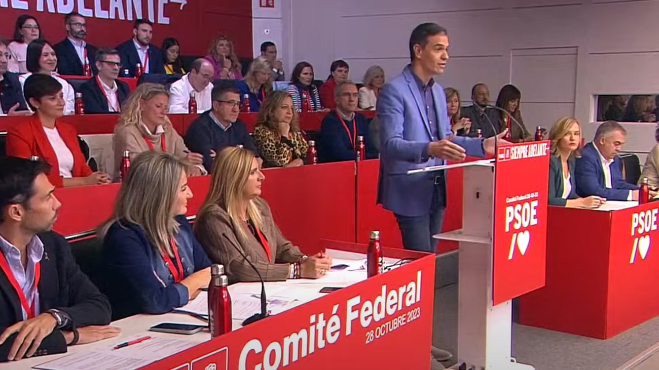 Sánchez: "En el nombre de España, defiendo hoy la amnistía en Cataluña"