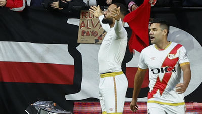 Bebé rescata un punto para el Rayo Vallecano ante la Real Sociedad en el minuto 90, 2-2