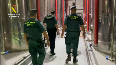 Dos detenidos por robar 56 toneladas de aceite de oliva  en una almazara de Córdoba