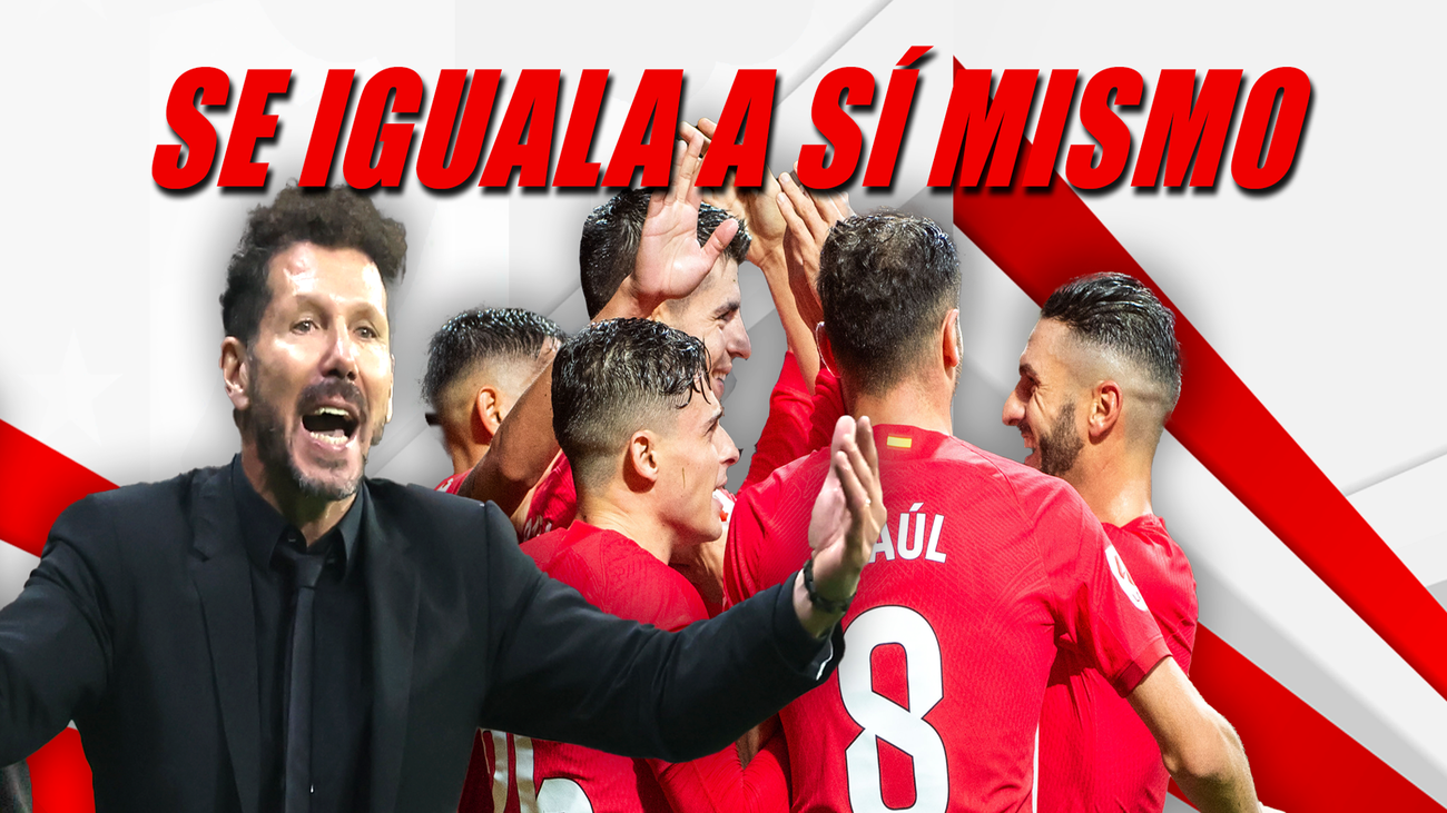 El Atlético iguala la mejor racha como local en LaLiga de su historia: 14 victorias