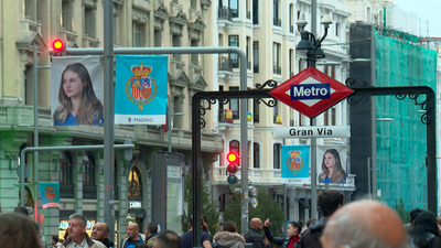 Madrid se viste de gala para celebrar la jura de la  Princesa Leonor
