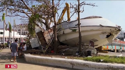 Sube a 48 el número de muertos que deja el huracán Otis en México