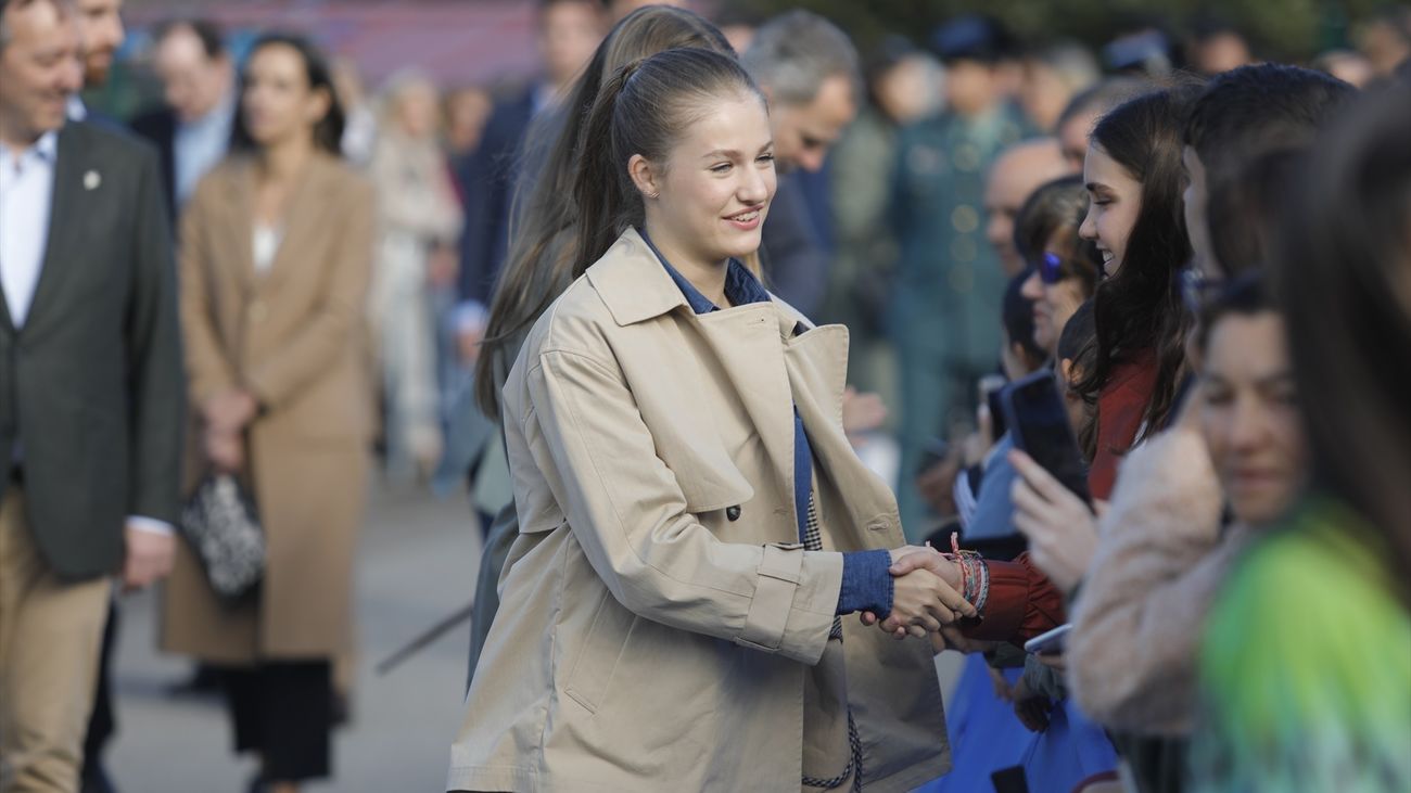 Octubre, un mes clave para la princesa Leonor