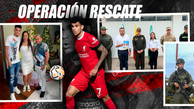 Cerca de 250 hombres buscan al padre del futbolista Luis Díaz secuestrado en Colombia