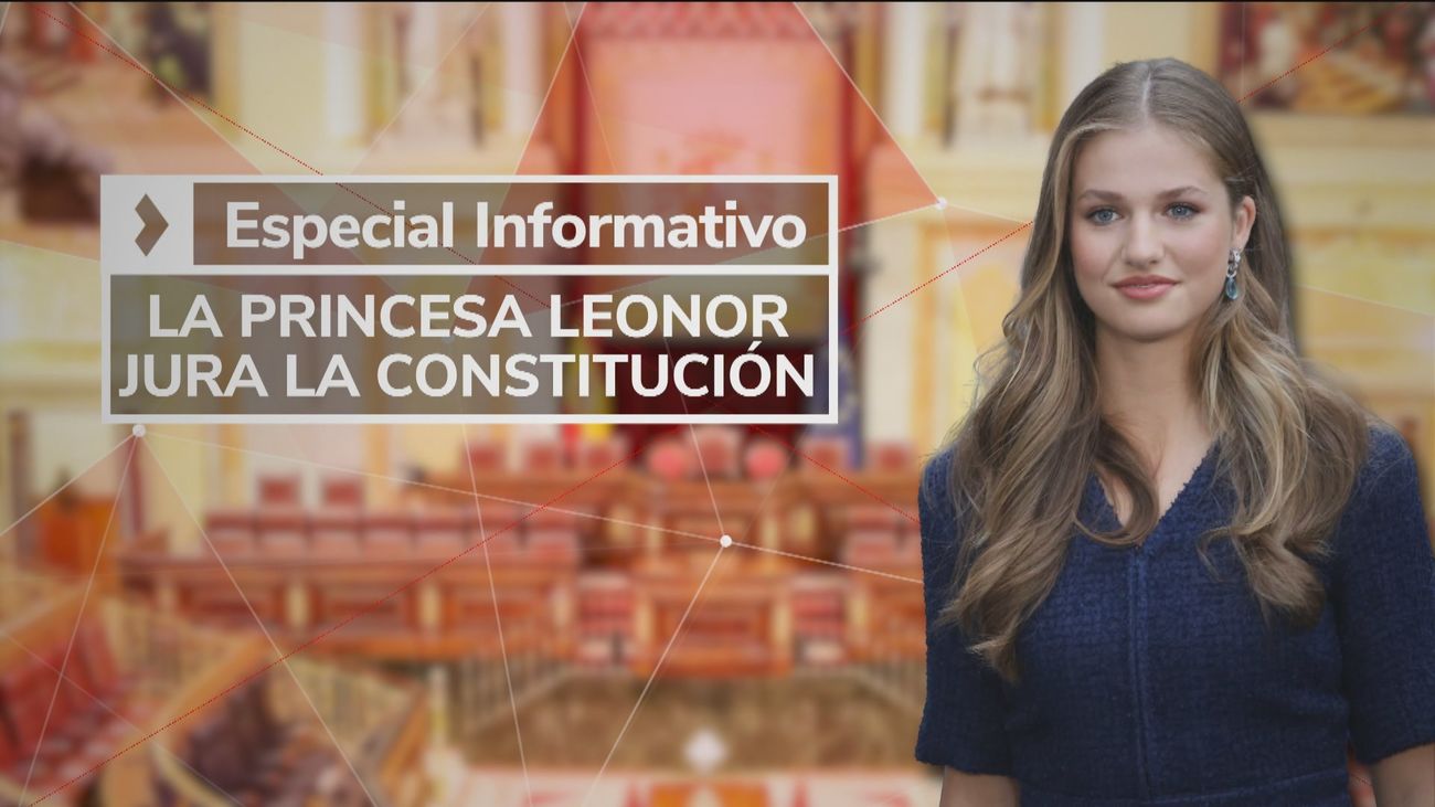 El Especial Informativo de Telemadrid sobre la jura de la Constitución de la princesa Leonor consigue el 16,2% de audiencia