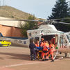 Un menor grave tras recibir una paliza en un instituto de Alhama es evacuado a Granada en helicóptero