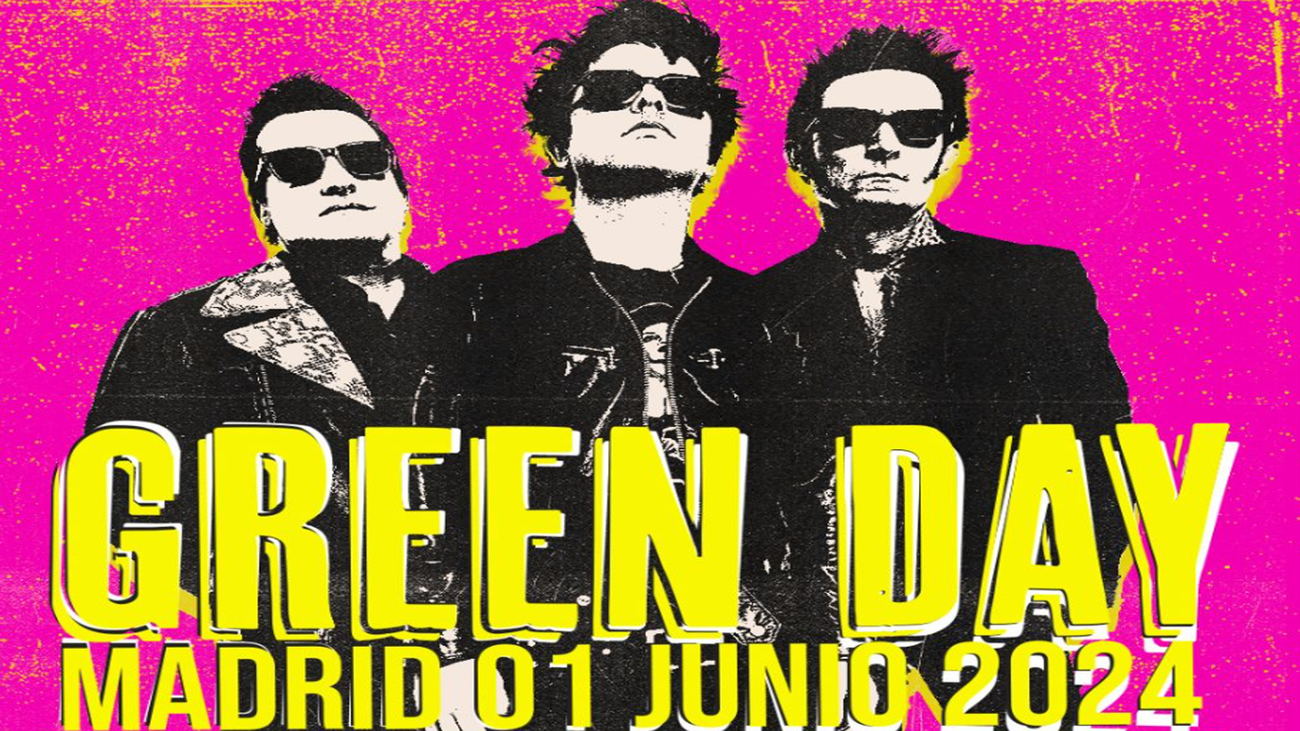 Green Day actuará en Madrid el 1 de junio de 2024