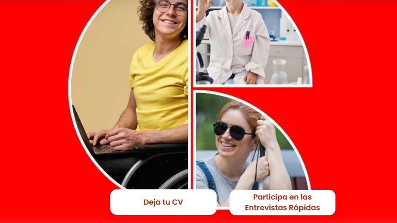 73 empresas ofrecerán trabajo en la Feria de Empleo para Personas con Discapacidad de Madrid