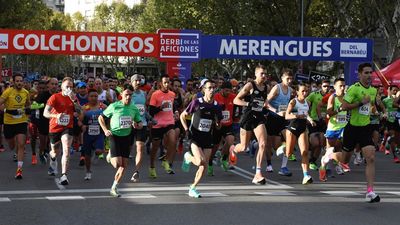 Reyes Estévez y Lidia Campo, capitanes del Atlético y Real Madrid en el Derbi de las Aficiones