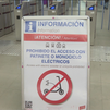 Prohibido  el acceso de patinetes eléctricos al transporte público