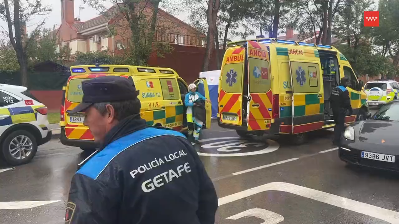 Muere apuñalada en plena calle una mujer de 39 años en Getafe