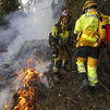 El incendio de Montitxelvo encara su tercer día, aún sin control y con el viento en contra