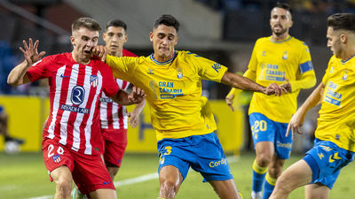 El Atlético de Madrid recibe a Las Palmas  con un ojo puesto en el Inter
