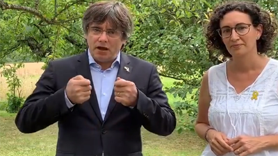 El juez imputa a Puigdemont y Rovira por terrorismo en el caso de Tsunami Democràtic