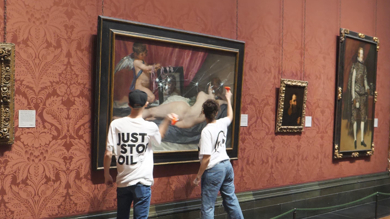 Ataque a la 'Venus del Espejo' de Velázquez