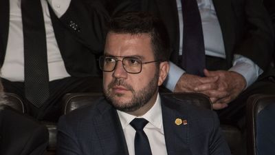 Aragonès pide a Sánchez "valentía" para un referéndum si quiere garantizar su estabilidad