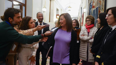 Armengol no aclara la fecha de la investidura: “En el momento que toque"